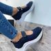 New Single Shoe Women's 2021 Summer New Slope Heel Velcro Casual Large Sports Shoes_vogvips.com
