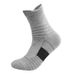 Basketball socks men thick towel bottom medium long tube thin breathable sweat absorption running outdoor sports socks_vogvips.com