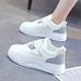 35-44 Foreign Trade Plus Size 2026 Spring And Autumn New Women's Versatile Casual White Shoes Thick-Soled Sneakers For_vogvips.com