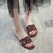 Women's Summer Slippers, New Trendy Outdoor And Indoor Korean Style Casual Fashionable One-Strap Slippers_vogvips.com