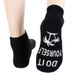 Cotton mid-tube socks monogrammed non-slip floor socks_vogvips.com