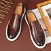 ShoeVault Foreign Trade Cross-Border 48 Large Size Hot-Selling Fashion Casual British Style Men's Versatile Leather Shoes_vogvips.com