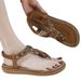 W676-2 New 2025 Toe-Post Rhinestone Sandals For Women Comfortable_vogvips.com