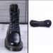 Shoe Accessories leather shoe laces flat men's and women's Martin boots sports casual white black brown khaki shoe laces_vogvips.com