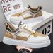 2026 Summer New Trend Versatile Sports Casual Sneakers For Men, High-End Fashion Brand Trendy White Shoes_vogvips.com