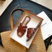 Women's Outdoor Slippers 2026 New Spring/summer Fashion Versatile Flat Slide Sandals For Beach Travel Lizard Pattern_vogvips.com