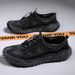 Summer Plus-Size Handmade Stitched Slip-On Casual Shoes For Men, Breathable, Versatile, Never Peeling Mesh Shoes_vogvips.com