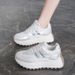 Forrest Gump Women's Spring/Summer New Breathable Pinecake Thick Sole Sports Student Casual Versatile Dad Shoes_vogvips.com