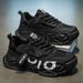 Large Size New Versatile Breathable Thick-soled Splicing Trendy Dad Shoes Youth Explosion Heightening Sports And Leisure Shoes_vogvips.com