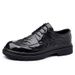 Genuine Men's New Spring Model, British Business Formal Wear, Large Size, Textured Leather Shoes, Groom's Wedding Shoes_vogvips.com