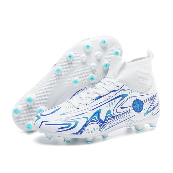 Soccer Shoes Children's Long Spike Football Shoes Men's Outdoor Primary And Secondary School Students Broken Spike Training Shoes Competition Shoes_vogvips.com