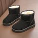 Autumnandwinterbabysmallchildren's Cottonshoeswithpadding, Children's Snowboots With Fur, Martin Boots, Fashionable Boysand Girls'short Boots,trendy_vogvips.com
