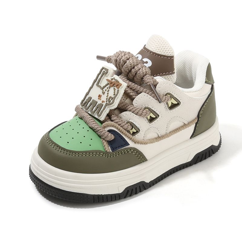 New Casual Shoes For Girls Cartoon Boy Board Shoes Soft Sole Light Baby Shoes_vogvips.com