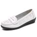 New Nurse Shoes Casual Hollow Women's Single Shoes Peas Shoes_vogvips.com