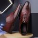 Suitable For All Seasons Autumn New Large Size Men's British Business Formal Leather Korean Version Youth Versatile Casual Hairdresser Shoes_vogvips.com