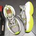 ShoeVault 2025 Spring New Versatile Thick-Soled Dad Shoes Women, Mesh Breathable Retro Distressed Height-Increasing Casual_vogvips.com
