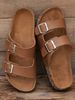Men's Fashionable Slippers, Thick-Soled, Wear-Resistant, Waterproof, Non-Slip, Lightweight, Comfortable, Casual Sandals_vogvips.com