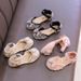 New Pearl Soft Soled Children's Shoes Big Child Princess Shoes Spring Leather Shoes For Girls_vogvips.com