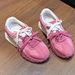 STRIDEO Raspberry Pink Height Increasing Forrest Gump Shoes 2026 New Small Thick Soled German Training Shoes Spring And Autumn Fashion Casual Shoes_vogvips.com
