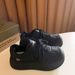Korean Black Women's 2025-1 Spring New Thick-soled Casual And Versatile Sports Bread Shoes_vogvips.com