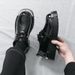 New Model Derby Shoes - Men's Leather Shoes, Iron Heel, Thick Sole, Tall Toe, Stylish And Cool, High-end Casual And Fashionable Men's Shoes._vogvips.com
