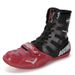 Professional Boxing Shoes Men's Weightlifting High Top Gym Fighting Training Adult Wrestling Shoes Boots Girls Children's Sanda Shoes_vogvips.com