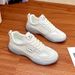 2026 Summer New Korean Ins Breathable White For Women, Hollow Casual Sneakers, Thick-Soled Versatile Platform Shoes_vogvips.com