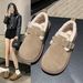 Women's Shoes Fur Shoes Women's Outdoor Snow Cotton Shoes Autumn And Winter New Retro Women's Shoes_vogvips.com