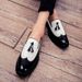 Fashion Shoes Office Shoes Slip-on Shoe Mens Leather Shoe Berathable Moccasins Fringed Men Shoes 2025 New Zapatos Para Hombres_vogvips.com