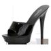 Foreign Trade Plus Size High Heels Sexy Stiletto Slippers Women's Summer Nightclub Roman One-Strap Sandals Cross-Border_vogvips.com