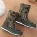 Snow Boots Military Green Old Snow Boots_vogvips.com