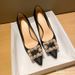 Elegant Women's High Heels With Rhinestone Buckle - Pointed Toe Stiletto Pumps For Spring, Summer & Fall - Sizes 31-43 Shoes Fashion_vogvips.com