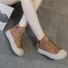Vintage Short Boot For Soft Sole 2023 Autumn Winter New Veratile Caual High Top Women In Style Plu Size Single_vogvips.com