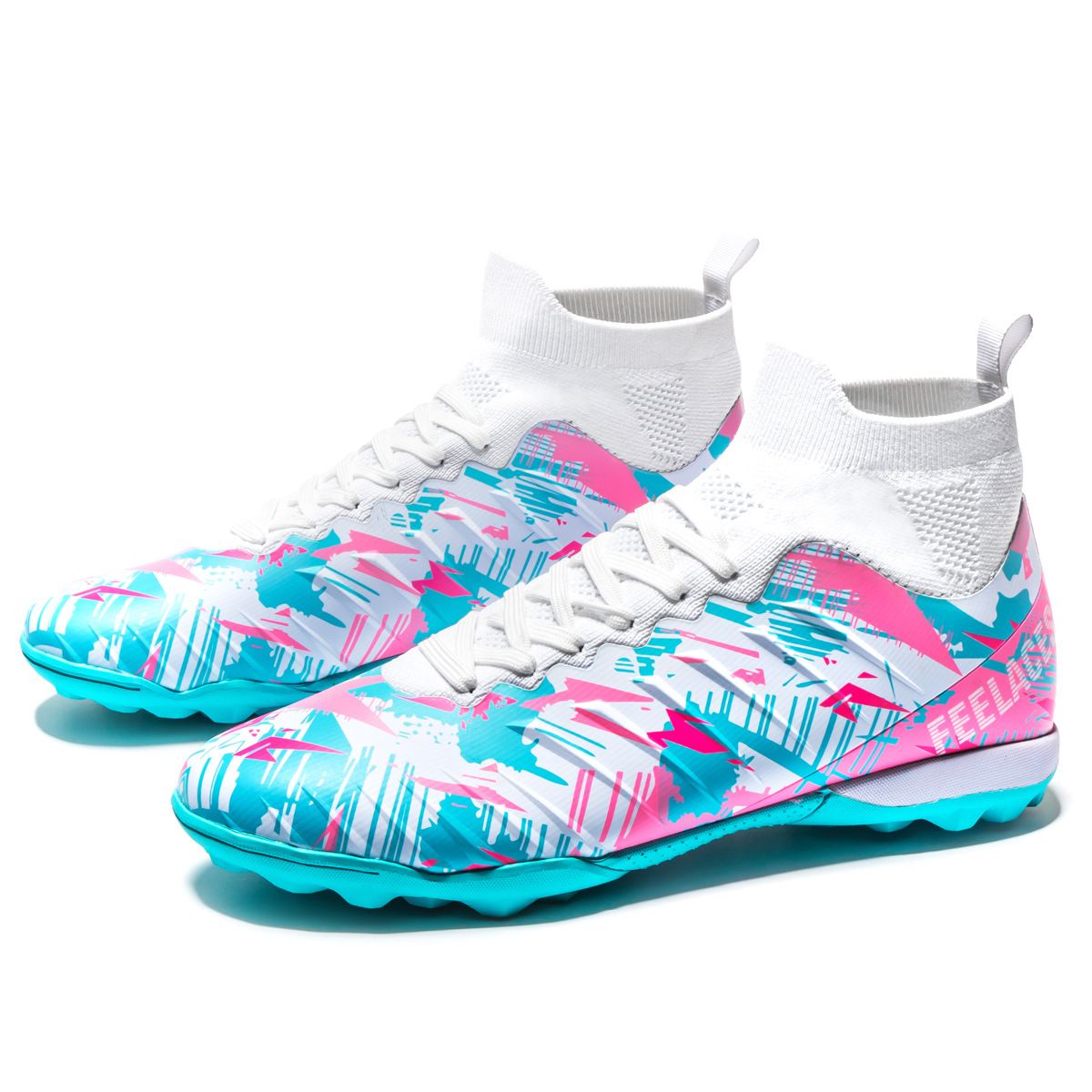 Athletic Shoes Couple Sports Training Shoes, Long Spike Men's And Women's Youth Soccer Shoes_vogvips.com