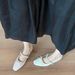 First Encounter Season 2026 Spring/Autumn Fairy Bowknot Chunky Heel Women's Shoes French Style Elegant Satin Rhinestone_vogvips.com