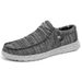Men's loafers flying woven casual shoes men lazy slip-on boat shoes_vogvips.com