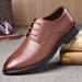 Men Oxford Suede Slip-On Wedding Party Footwear_vogvips.com