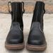 European Warm Series Special Offer Top Layer Cowhide Ankle Work Genuine Leather Riding Men's Trendy Breathable Martin Women's Mongolian Boots_vogvips.com