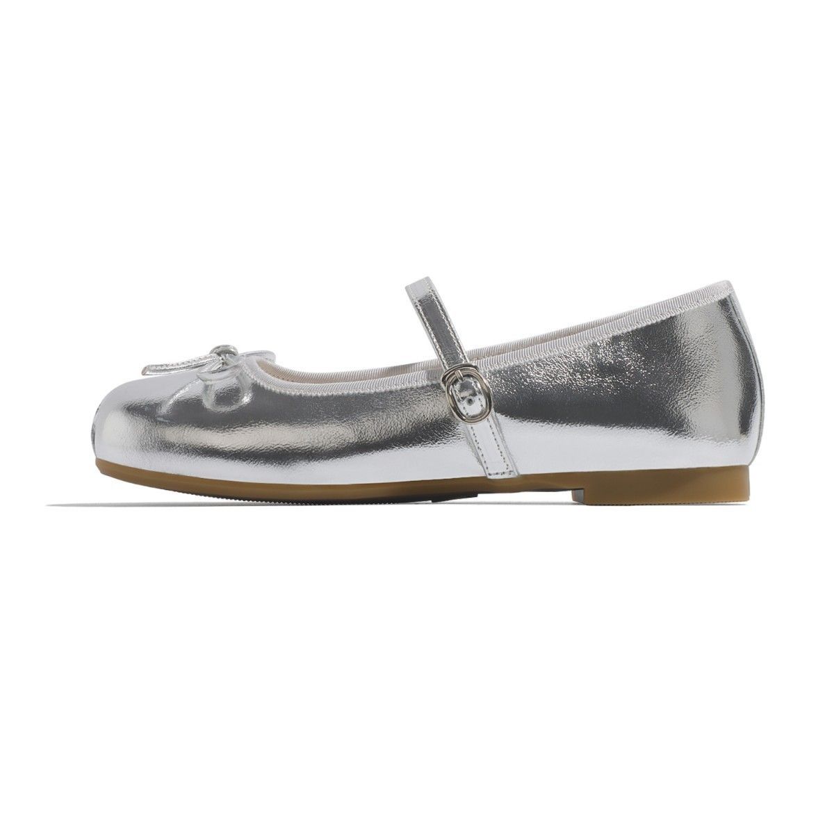 Lancui Gentle French Mary Jane For Women Comfortable Hidden Wedge Bowknot Strap Casual Ballet Style Single Shoes_vogvips.com