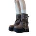 Mid-Calf Women 2025 Autumn Winter New Fashionable Versatile Height-Increasing Street Style Pants Tube Boots For A Taller_vogvips.com