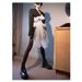 Guan Xiaotong's Same Short Boots For Women's 2022 New Soft Leather Patent Leather Muffin Thick-soled British Martin Boots Chelsea Boots_vogvips.com