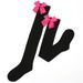 Sexy Valentine's Day bow socks over the knee stockings tall stockings women's stockings Date party stockings_vogvips.com