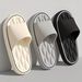 Men's Women's Couple Style Spring And Summer Eva Soft Thick-Soled Honeycomb Massage Pattern Indoor Bathroom Outdoor_vogvips.com