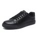 2026 Summer New 's White Sneakers Korean Style Fashionable Casual Trendy Versatile Large Size Soft Leather Shoes For_vogvips.com