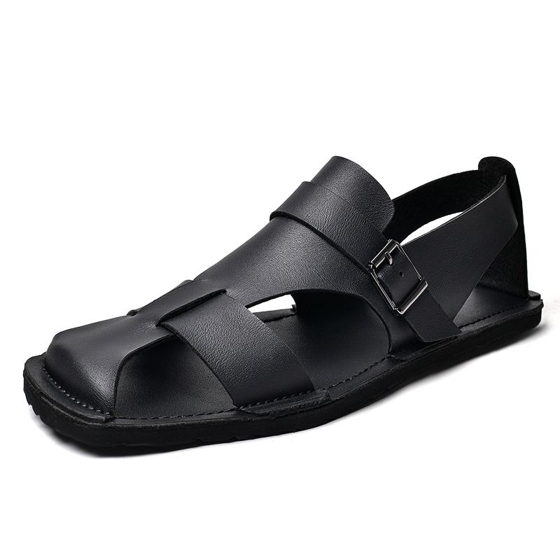 Men Summer Sandals Anti-collision Toe Cual Beach Versatile Ultra Light Wading Aqua Shoes Non-Slip Male Sandaly_vogvips.com
