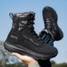 New Outdoor Combat Boots, Military Training Boots, Men's Tactical Boots, Desert Boots, Leather Boots, Hiking Boots As Training Boots_vogvips.com
