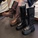 Yueyu Over-the-Knee 2025 New Autumn Style Elegant Super Popular Versatile Belt Buckle Long Boots For Women_vogvips.com