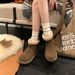 Cotton Super Thick Velvet Thick-Soled For Women 2025 Winter Thickened Ugly Cute Snow Warm Short Boots_vogvips.com