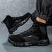 European Warm Series Autumn Winter New High-top Sports Military Fashion Casual Outdoor Hiking Trekking Martin Boots Men's Shoes_vogvips.com