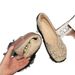 French-style Elegant Women's Flat Shoes, 2026 Spring And Autumn New Model, Square-toed Shallow Fairy Loafers, Soft-soled_vogvips.com